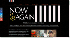 Desktop Screenshot of nowandagainslc.com